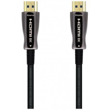 AISENS - CABLE HDMI V2.1 AOC ULTRA ALTA VELOCIDAD / HEC 8K@60HZ 4K@120HZ 4:4:4 48GBPS, A/M-A/M, NEGR