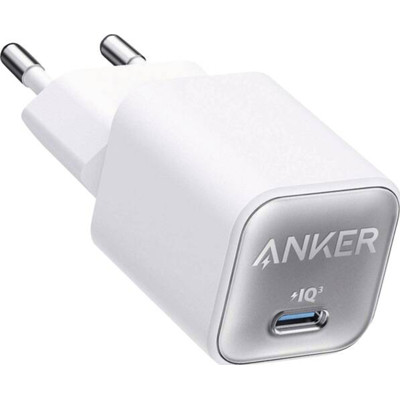 CARGADOR DE PARED ANKER NANO USB-C DE PARED 30W BLANCO CARGADOR DE PARED ANKER NANO USB-C DE PARED 30W BLANCO