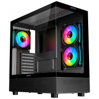 CAJA ATX SEMITORRE ABYSM DANUBE SAVA H400 PRIME BLACK CAJA ATX SEMITORRE ABYSM DANUBE SAVA H400 PRIME BLACK