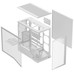 CAJA ATX ABYSM ARIAN FRAME A400 WHITE 1x3.5"
