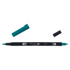 ROTULADOR DOBLE PUNTA PINCEL DUAL BRUSH-379 - COLOR JADE GREEN. TOMBOW ABT-379 (Espera 4 dias)