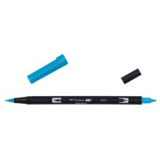 ROTULADOR DOBLE PUNTA PINCEL DUAL BRUSH-515 - COLOR LIGHT BLUE. TOMBOW ABT-515 (Espera 4 dias)