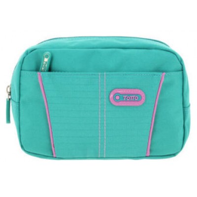 ESTUCHE MODELO EATFIT DOS BOLSILLOS VERDE/GOMAS ROSAS TOTTO AC52KLA002-1710Z-V2P (Espera 4 dias)