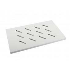 BANDEJA FIJA LANBERG 1U 486X270 MM HASTA 120 KG RACK DE 19" GRIS