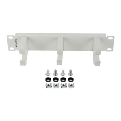 ORGANIZADOR DE CABLES LANBERG 3 ANILLAS 10" 1U TIPO B GRIS