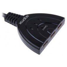 ADAPTADOR SWITCH HDMI 3 PUERTOS 1080P 4K APPROX