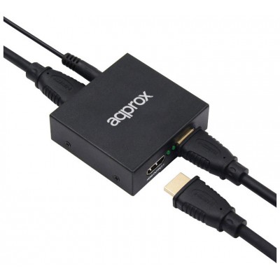 SPLITTER HDMI APPROX APPC30V3 1x HDMI IN 2xHDMI OUT 4K