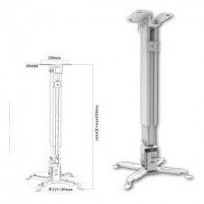 SOPORTE DE PROYECTOR APPROX INCLINABLE  CON REGULADOR