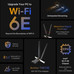 TP-LINK WIRELESS PCI-E AXE5400 WIFI-6 TRI-BANDA + BLUETOOTH 5.3 (Espera 4 dias) TP-LINK WIRELESS PCI-E AXE5400 WIFI-6 TRI-BANDA + BLUETOOTH 5.3 (Espera 4 dias)