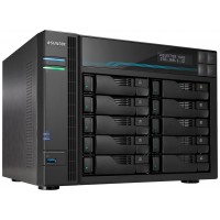 NAS ASUSTOR TOWER 10 BAY QUAD-CORE 8GB DDR4 10 GBE X 2 2.5 GBE X 2 USB 3.2