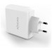 AISENS Cargador pd3.0 QC3.0 1 puerto 1xUSB-C 60W,para portatiles, moviles, camaras y tablets   blanc