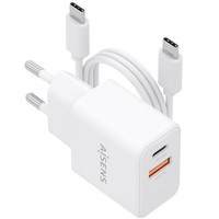 CARGADOR AISENS ASCH-20W2P083-W CARGADOR AISENS ASCH-20W2P083-W