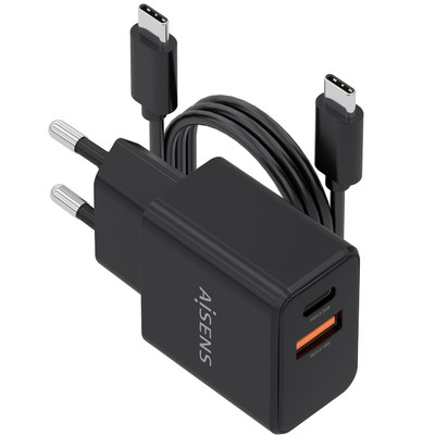 CARGADOR AISENS ASCH-20W2P084-BK CARGADOR AISENS ASCH-20W2P084-BK