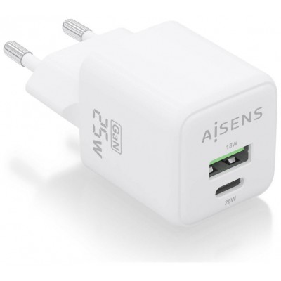 CARGADOR AISENS ASCH-25W2P014-W