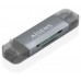 LECTOR TARJETAS MEMORIA EXTERNO SDMICRO/MMC/USB-A