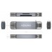 LECTOR TARJETAS MEMORIA EXTERNO SDMICRO/MMC/USB-A