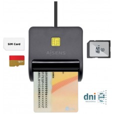 LECTOR TARJETA DNI - SIM SD Micro SD MMC RSMMC MMC