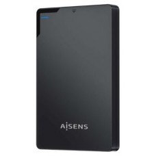 AISENS - CAJA EXTERNA 2,5 9.5MM SATA A USB 3.0/USB3.1 GEN1, NEGRA