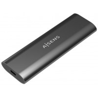 AISENS CAJA EXTERNA M.2 (NGFF) ASM2-015GR SATA/NVME A USB3.1 GEN2, GRIS