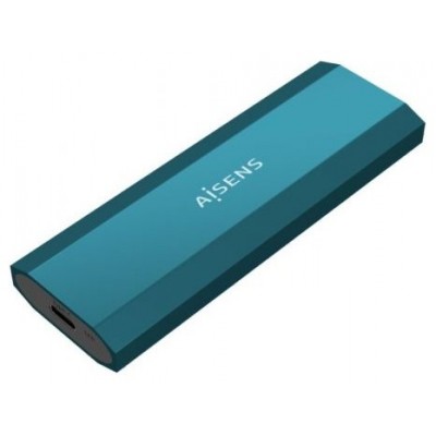 AISENS CAJA EXTERNA M.2 (NGFF) ASM2-019BLU SATA/NVME A USB3.1 GEN2, AZUL