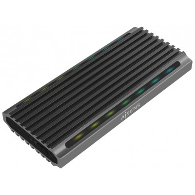 CAJA EXTERNA M.2 ASM2-RGB011GR SATA-NVME USB3.1 GEN2