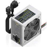 AISENS - FUENTE ALIMENTACION ATX 500W CON CABLE DE ALIMENTACION OEM, PLATA AISENS - FUENTE ALIMENTACION ATX 500W CON CABLE DE ALIMENTACION OEM, PLATA