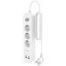 Aisens Regleta 3 tomas interruptor PD 2xUSBC 2xUSB Aisens Regleta 3 tomas interruptor PD 2xUSBC 2xUSB