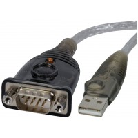 Aten UC232A cambiador de género para cable USB RS-232 Plata (Espera 4 dias)