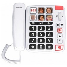 TELEFONO SOBREMESA SWISSVOICE COMPACTO XTRA 1110 BLANCO (Espera 4 dias)