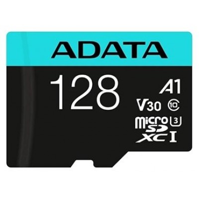 ADATA microSDXC/SDHC UHS-I U3 128GB c/adapt