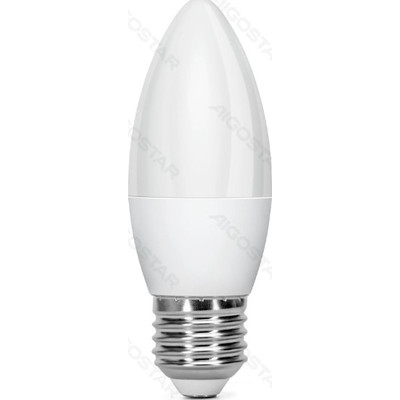 BOMBILLA LED C37-E27 6W 3000K LUZ CALIDA 510LM AIGOSTAR (Espera 4 dias) BOMBILLA LED C37-E27 6W 3000K LUZ CALIDA 510LM AIGOSTAR (Espera 4 dias)