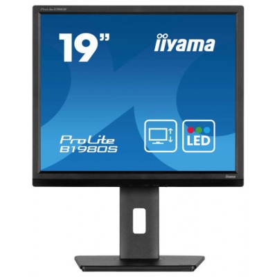 iiyama ProLite B1980S-B1 pantalla para PC 48,3 cm (19") 1280 x 1024 Pixeles VGA LED Negro (Espera 4 dias)