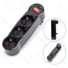 ENCHUFE DE CONVERSION ALEMAN 1 A 3 16A CON INTERRUPTOR NEGRO AIGOSTAR (Espera 4 dias) ENCHUFE DE CONVERSION ALEMAN 1 A 3 16A CON INTERRUPTOR NEGRO AIGOSTAR (Espera 4 dias)