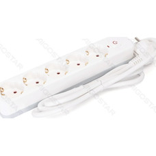 REGLETA PROTECTORA SERIE L 5 TOMAS CON INTERRUPTOR 1.5 M BLANCA AIGOSTAR (Espera 4 dias) REGLETA PROTECTORA SERIE L 5 TOMAS CON INTERRUPTOR 1.5 M BLANCA AIGOSTAR (Espera 4 dias)