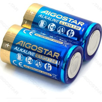PILA ALCALINA LR14 (C) 1.5V 2 UDS AIGOSTAR (Espera 4 dias)