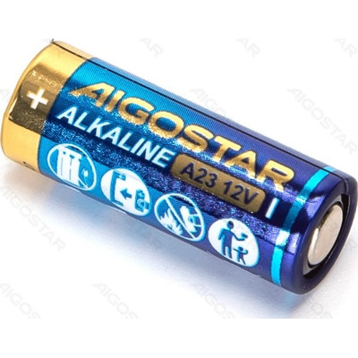 PILA ALCALINA 23A 12V 1 UD AIGOSTAR (Espera 4 dias)
