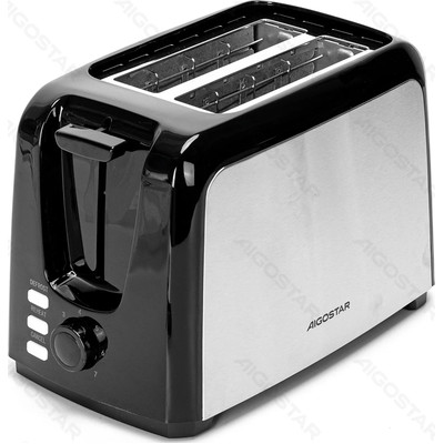 TOSTADOR 750W NEGRO AIGOSTAR (Espera 4 dias) TOSTADOR 750W NEGRO AIGOSTAR (Espera 4 dias)