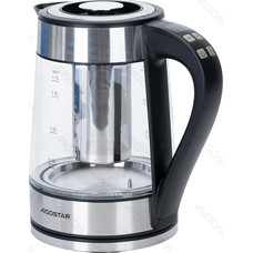 HERVIDOR ELECTRICO 2200W 1.7L NEGRO AIGOSTAR (Espera 4 dias) HERVIDOR ELECTRICO 2200W 1.7L NEGRO AIGOSTAR (Espera 4 dias)