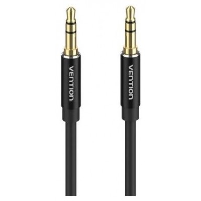 CABLE AUDIO ESTEREO JACK 3.5/M JACK 3.5/M 1.5 M NEGRO VENTION (Espera 4 dias)