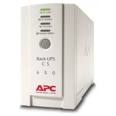 APC Back-UPS sistema de alimentación ininterrumpida (UPS) En espera (Fuera de línea) o Standby (Offline) 0,65 kVA 400 W 4 salidas AC (Espera 4 dias)