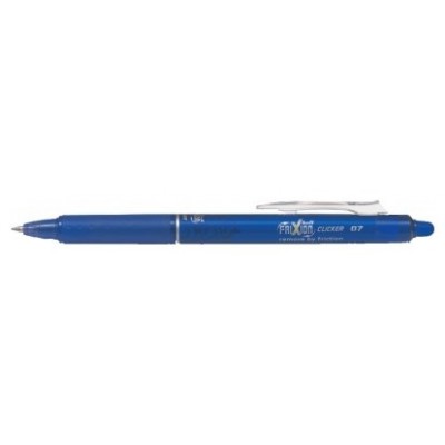 BOLIGRAFO BORRABLE FRIXION CLICKER  AZUL PILOT BLRT-FR7-L (MIN12) (Espera 4 dias)