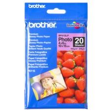 BROTHER Papel Inkjet Glossy 10x15 20h 190g/m2