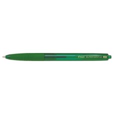 BOLÍGRAFO SUPER G VERDE PILOT BPGG-8R-M-G (MIN12) (Espera 4 dias)