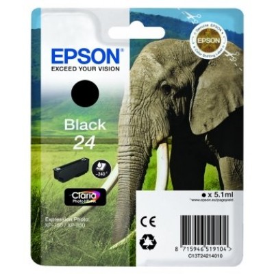 Epson Claria Photo HD Ink Cartucho Negro 24 Expression Photo XP-950