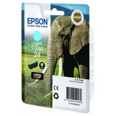 Epson Claria Photo HD Ink Cartucho Cian Claro 24 (Alarma Radiofrecuencia)