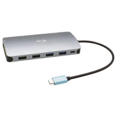 USB-C Metal Nano 3x Display Docking Station + Power
