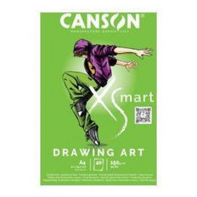 BLOC ENC 21X29,7 40H XSMART DRAWING ART 150G CANSON C32250P002 (Espera 4 dias)