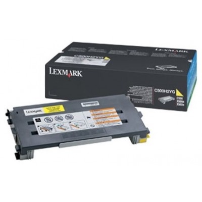 LEXMARK C-500/X500/X502 Toner Amarillo Alto Rendimiento