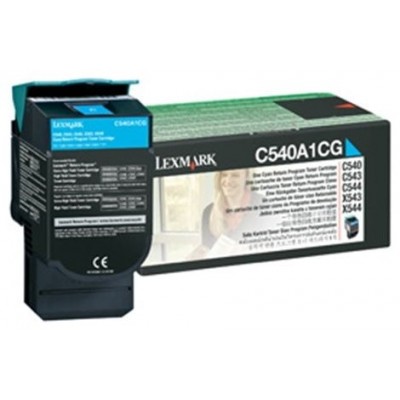 LEXMARK C540/543/544 Toner Cian Retornable 1k