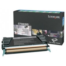 LEXMARK C-734/736, X-734/736/738 Toner Negro Retornable